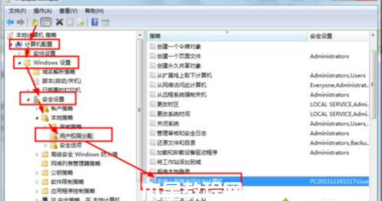 win7共享打印機(jī)怎么設(shè)置密碼(圖2) win7共享打印機(jī)怎么設(shè)置密碼(圖2)