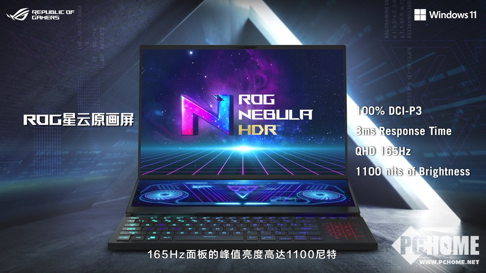 星云原畫屏驚艷全場(chǎng) ROG 2022筆記本全線升級(jí)(圖5)