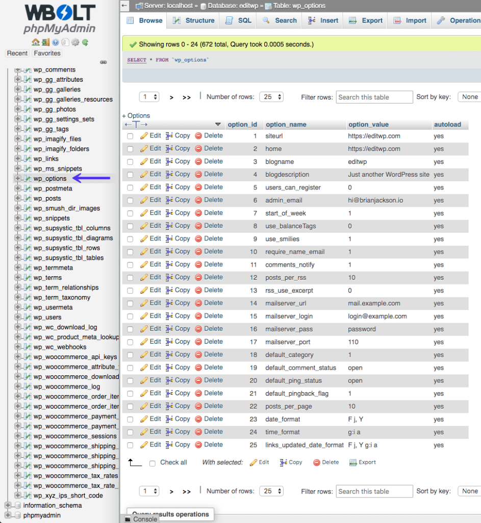 MySQL數(shù)據(jù)庫(kù)wp_options