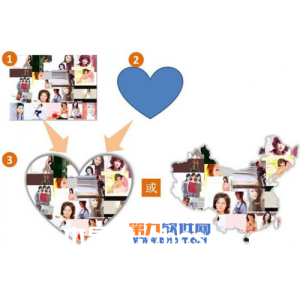教你如何制作PowerPoint拼圖效果
