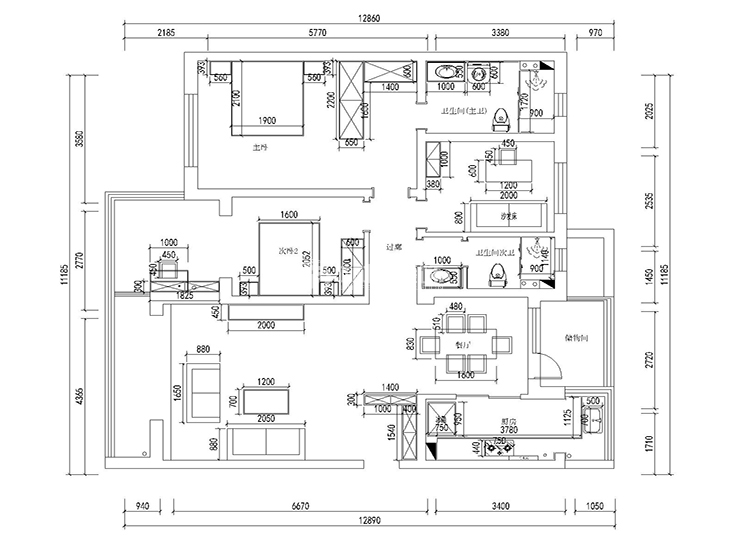 優(yōu)品天地-130平-現(xiàn)代簡約風格-平面圖.jpg