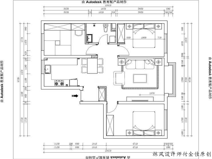 渾河灣-110平米-簡(jiǎn)美-平面布置圖.jpg